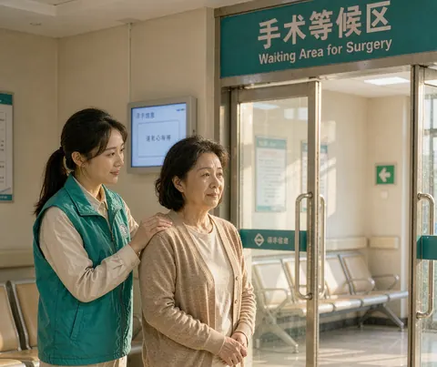 手术当天家人无法到场